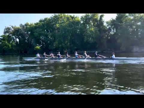 Video of I’m six seat in the eight preparing for Head of the Charles 