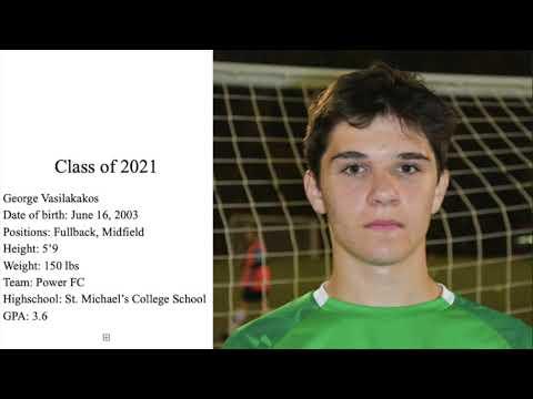Video of George Vasilakakos 2020 Highlights | Class of 2021
