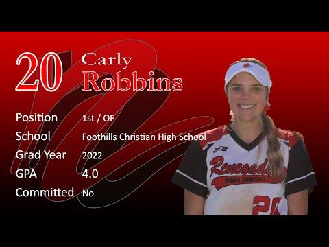 Video of #20 Carly Robbins Skills Video 