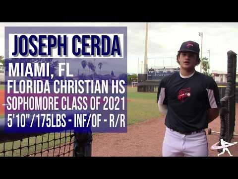 Video of Joseph Cerda INF Class of 2021