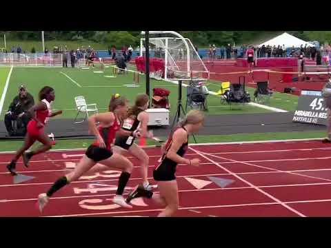 Video of Sadie McCulloh, 300mh: 47.26