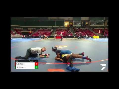 Video of 190 lbs Champ: Round 1 - Jabea Ewane, Watkins Mill vs Daegan Bishop, Randallstown