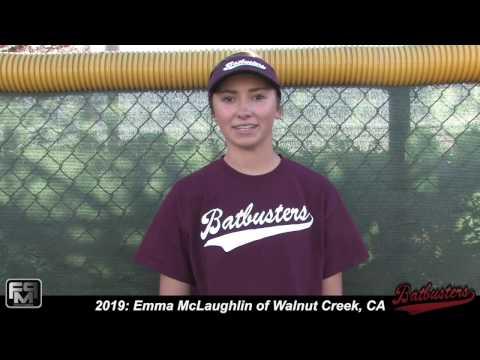 Video of 2019 Emma McLaughlin 1B/3B Softball Skills Video