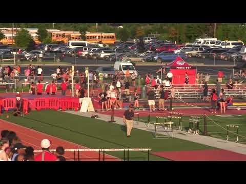 Video of Junior 300H Regional Meet, 38.77, (2nd Place by .3 seconds) Lane 2