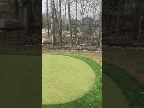 Video of Backyard chip shot