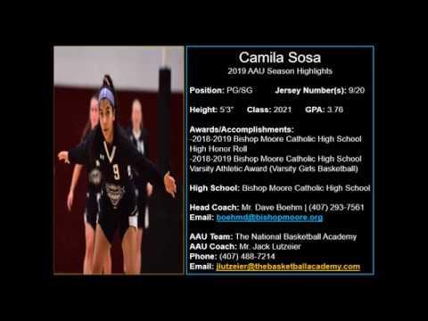 Video of Camila Sosa, highlight video 