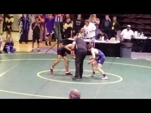 Video of Cons.Round1-Myles Harrison (West Anchorage vs.Kyle Stolz (North Pole)