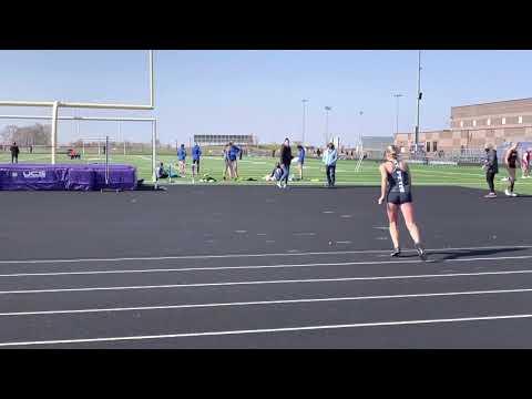 Video of 4’ 8” high jump