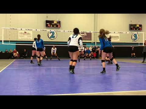 Video of Grace Legris 6 rotation OH #20/blue jersey Feb 2018