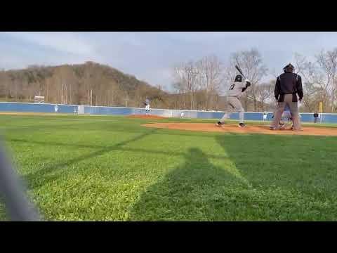 Video of Hitting a triple, then pitching. Combined videos