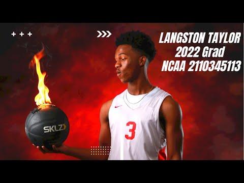 Video of LANGSTON TAYLOR C/O 2022 Nov. 2021 Game