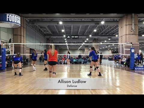 Video of Allison Ludlow 2020 Volleyball Recruit-DS/L