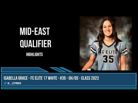 Video of 2022 Mid-East Qualifier Highlights - Isabella Grace (OH/DS)