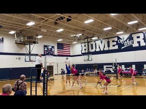 Video of Allison Strickland 2022 Varsity Setter #21