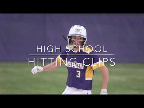 Video of High School Hitting clips w/ some catching photos