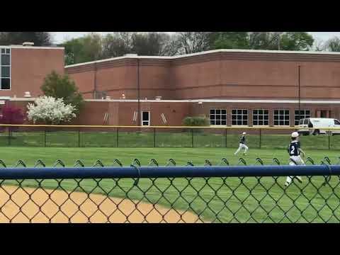 Video of Dylan Broderick batting vs. Pottstown April 25,  2022