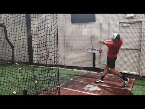 Video of Trevor Jones Left Handed Batting Practice