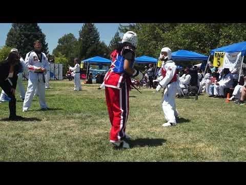 Video of Winning a grand national championship in sparring 