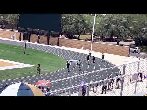 Video of Colton Conyers 400m dash AAU Regionals Seguin TX 7/1/22 (49.80)