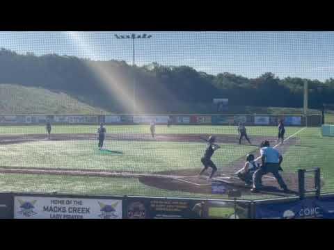 Video of Force out at home (catcher)