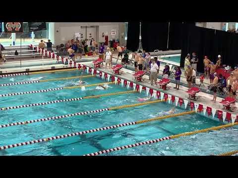 Video of YMCA LC Nationals 2IM (White cap, third from far end)