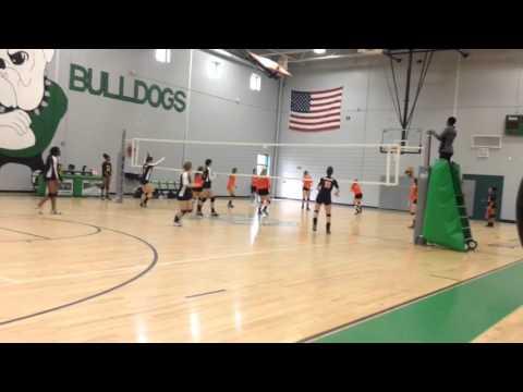 Video of Bailey Grossetti Libero Highlights (Light Blue Jersey #3) ; Sumter Juniors 