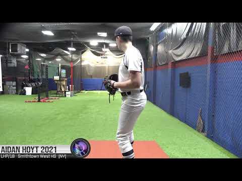 Video of Aidan Hoyt LHP 2021 College Recruiting Video