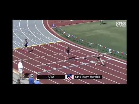 Video of 300H Breaking NM State Record Freshman Year T&F 1A