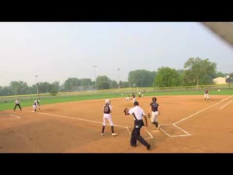 Video of Throwing Out Base Stealer - 2021 USA Softball National Championship Game