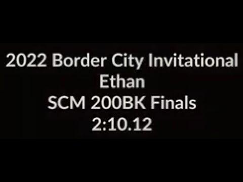 Video of 200 SCM Backstroke - Lane 4 - 2:10.12