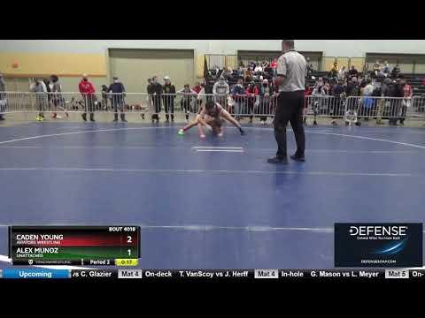 Video of Caden Young 4-2 dec. over California state qualifier Alex Munoz 