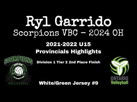 Video of Ryl Garrido - 2021-22 Provincials Highlights