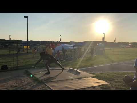 Video of Shot put throw 34’8