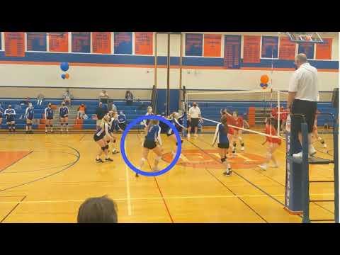 Video of Maren Lutz high school spring season 2021 (shortened due to COVID).  Played mostly RS, setter, DS for my high school team this season.  Jersey #7