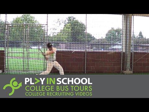 Video of Chase Swain Hitting - 2017 VA Bus Tour - www.PlayInSchool.com