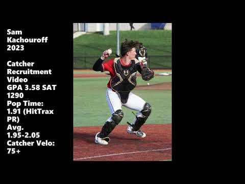 Video of Catcher skills video