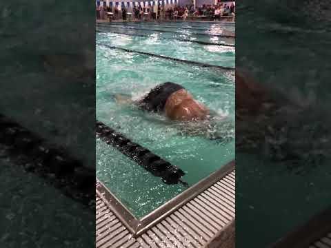 Video of Backstroke 1:05 flip turn junior year