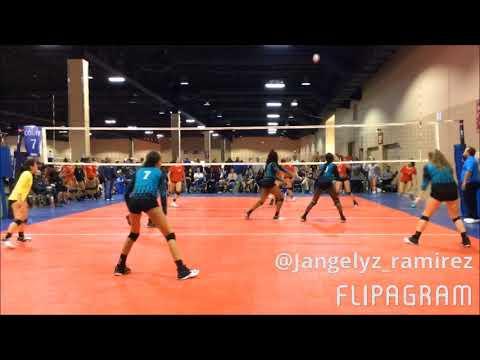 Video of Jangelyz Ramirez Libero # 14 Club JJVA (2)