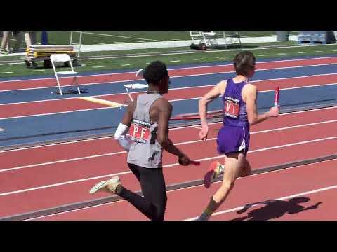 Video of Penn Relays 4x4 I was Lead leg