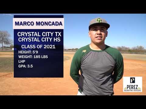 Video of Marco Moncada - LHP - Class of 2021