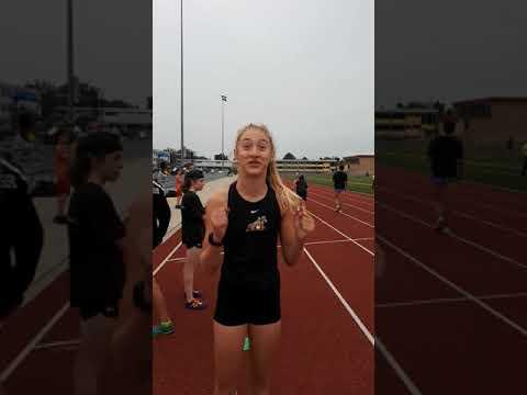 Video of 1500m time trial race (result: 4:28.00)