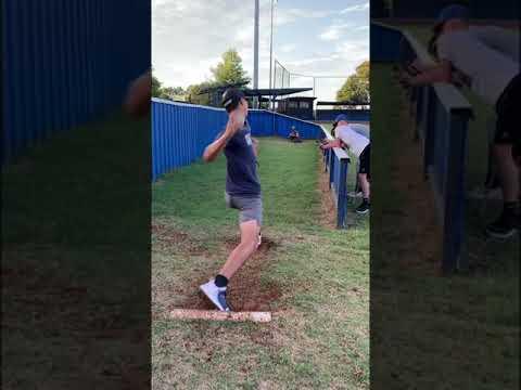 Video of Bullpen curveball