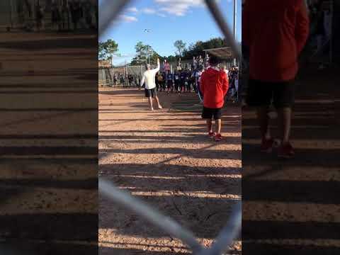 Video of Florida Gators Camp  homerun Derby champ