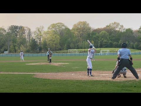 Video of Grant Bouchard Bedford HS Varsity Baseball Walk-Off 5/8/23