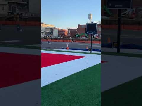 Video of 200 m practice run