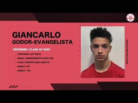 Video of Giancarlo Godor-Evangelista: Highlight Reel.