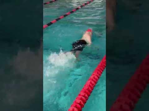 Video of 50 SCY Free - 25.79 (new best time), January 29, 2023, Duncan. SC