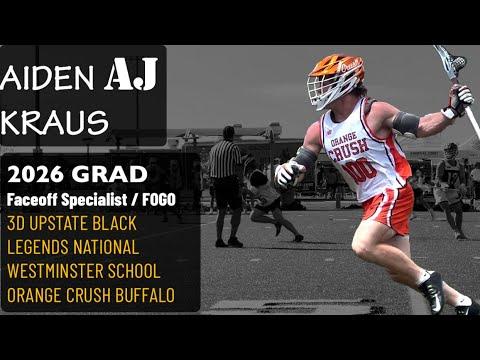 Video of AJ Kraus 2026 - Fall 2023 Highlights