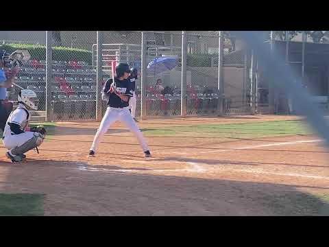 Video of USA Premier fire cracker, uncommitted 2024 switch hitter