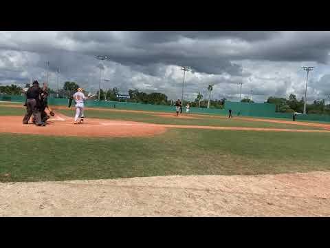 Video of James Hill 2021 RHP Oct 2020